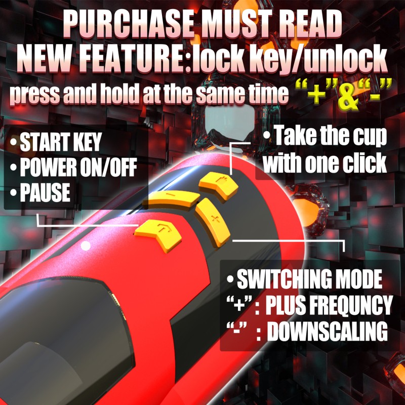 Men's Aircraft Masturbation Massage Masturbation Rotary Telescopic Electric Cross-border Name New Automatic Sex Toys