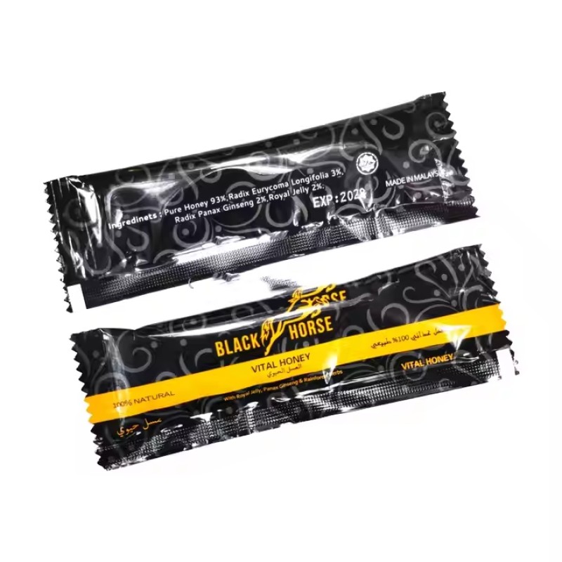 2025 Black-Horse 20g Men's Honey Wonderful Factory Wholesale Natural Sex Product with Customizable Small Packaging Box