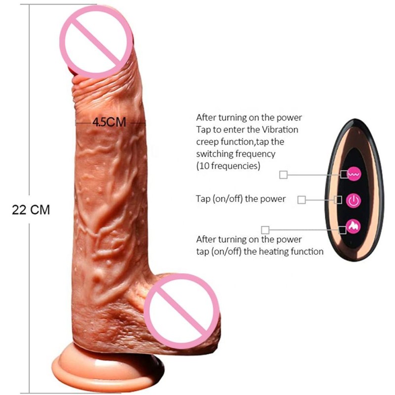 Roman Emperor  Real Skin  Feel Female Masturbation Dildo Vibrator Big Penis Silicone Sex Toy with Liquid Silicone Material