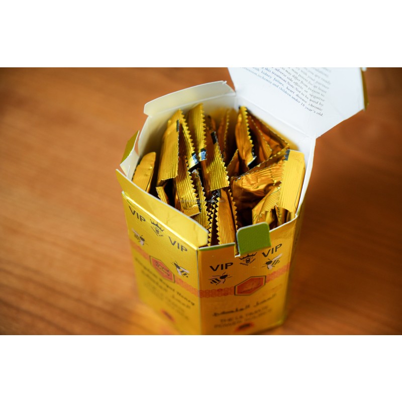 Newest Design Wholesale OEM Plant Extraction Sexangular Paper Gift for VIP Royal Honey Jelly Pack