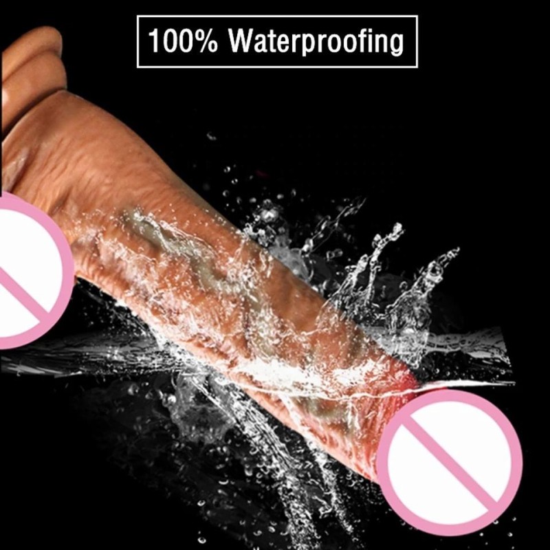 Roman Emperor  Real Skin  Feel Female Masturbation Dildo Vibrator Big Penis Silicone Sex Toy with Liquid Silicone Material