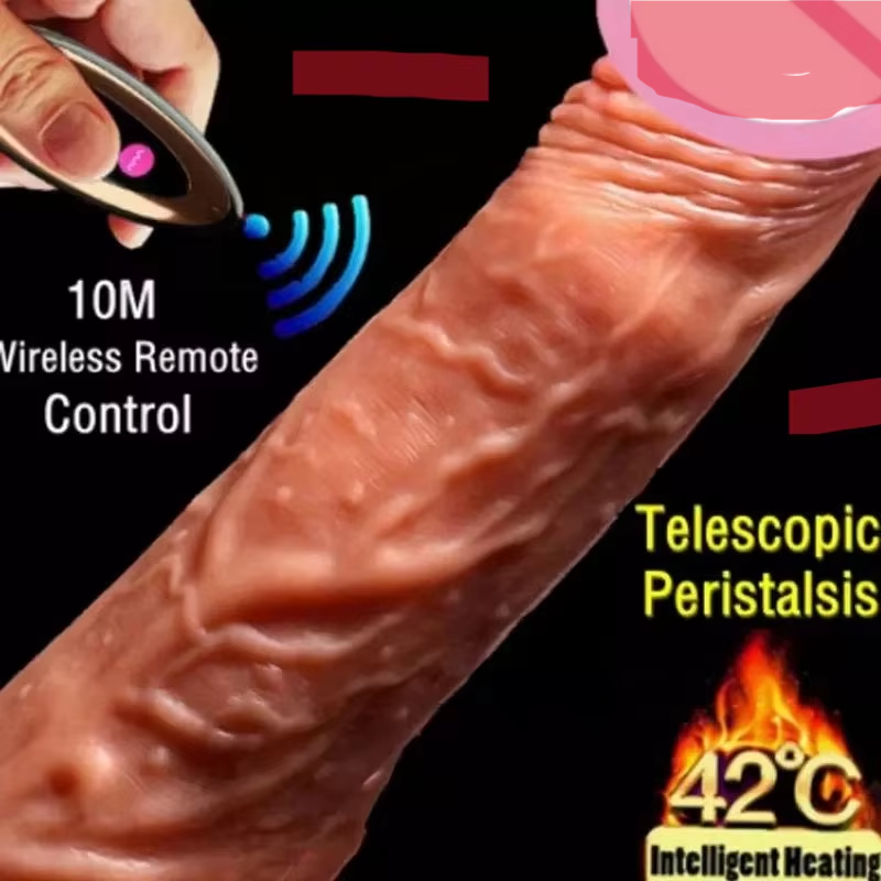 Real Skin Feel Female Masturbation Dildo Vibrator Big Penis Silicone Sex Toy with Liquid Silicone Material, Suitable for Women