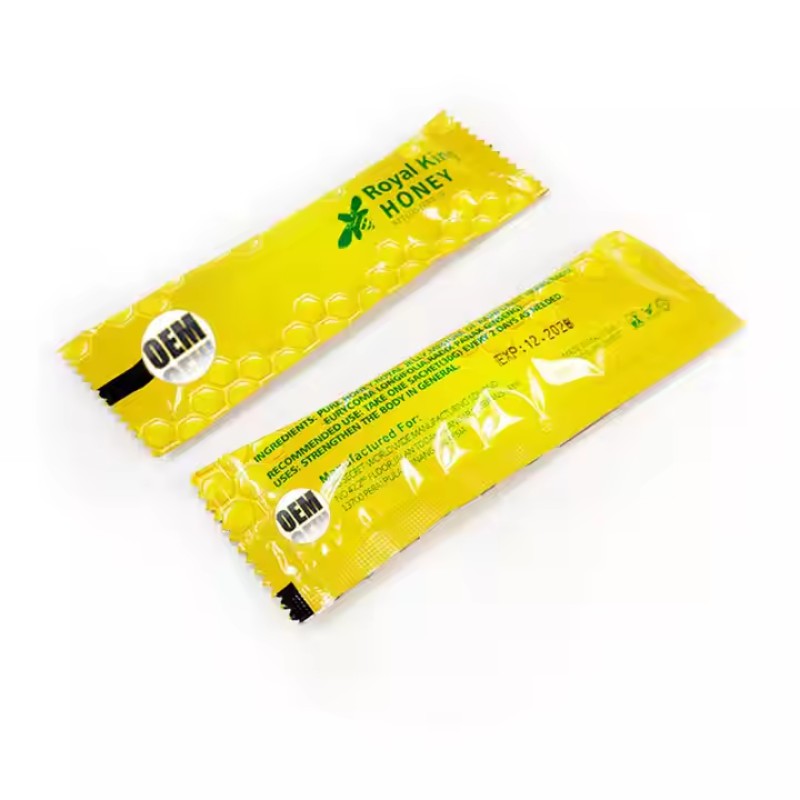 Genuine Original 2025 Hot Spot Men's Royal King Honey High Quality Organic Royal Jelly Wholesale OEM Sex Products