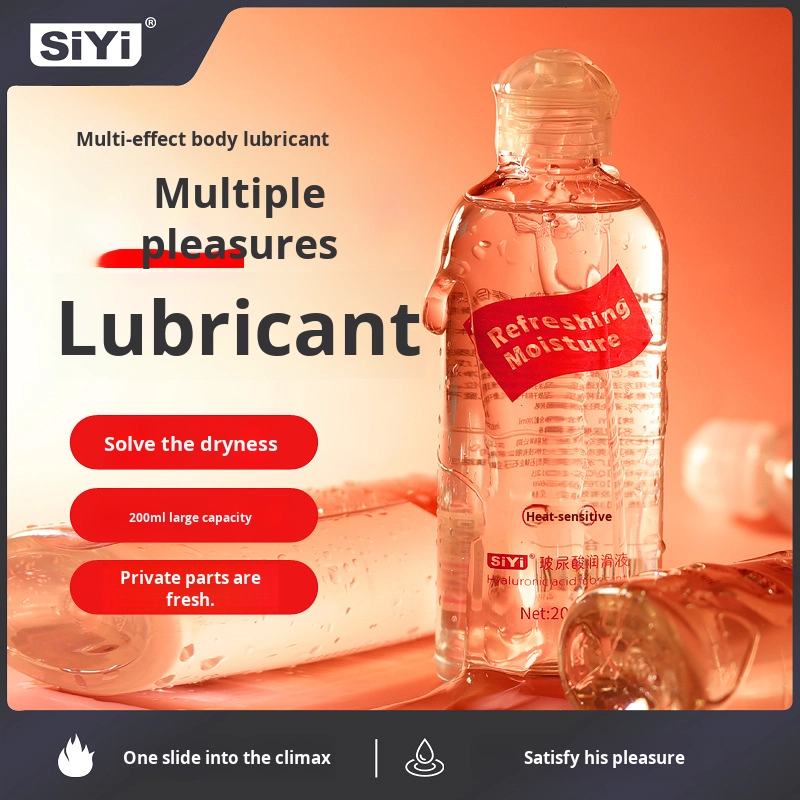Siyi Adult Wing Hyaluronic Silk Water-Based Sex Lubricant for Men Women Couples Human Body Pleasure Massage