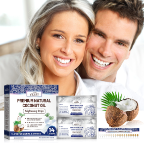 Coconut Mint Teeth Whitening Strips 14Pcs Fresh Breath Teeth Cleaning Strengthen Teeth Whitening Teeth Whitening Strips