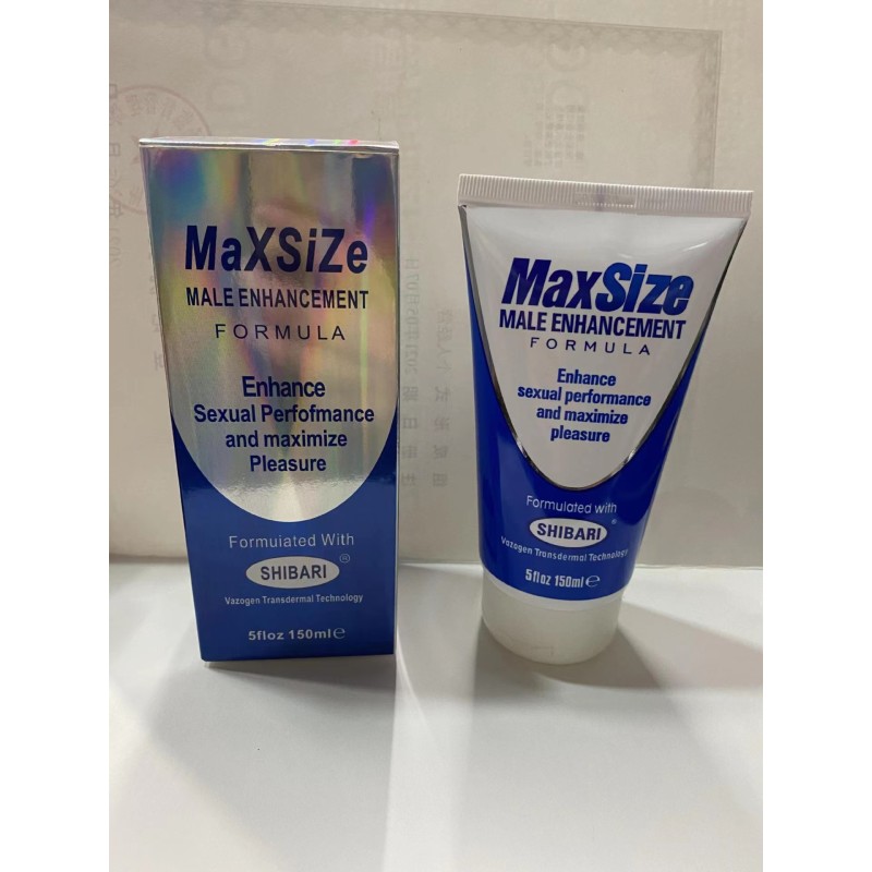 150ml XL Size Men's Personal Lubricant Penis Enlargement Cream with Erection Enhancing Aphrodisiac for Sex Increase