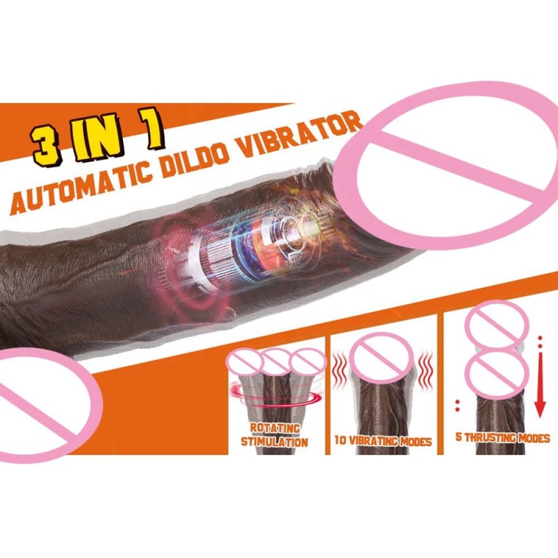 Application Control Remote Control Stretch Swing Realistic Dildo Vibration Female Thrust Heating Vibrator Dildo Adult Sex Toy
