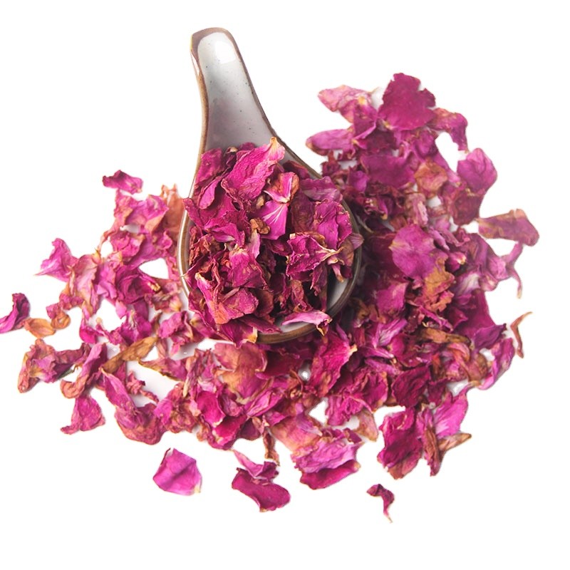 Food Grade Rose Petals Factory - Pink Dried Petals Loose