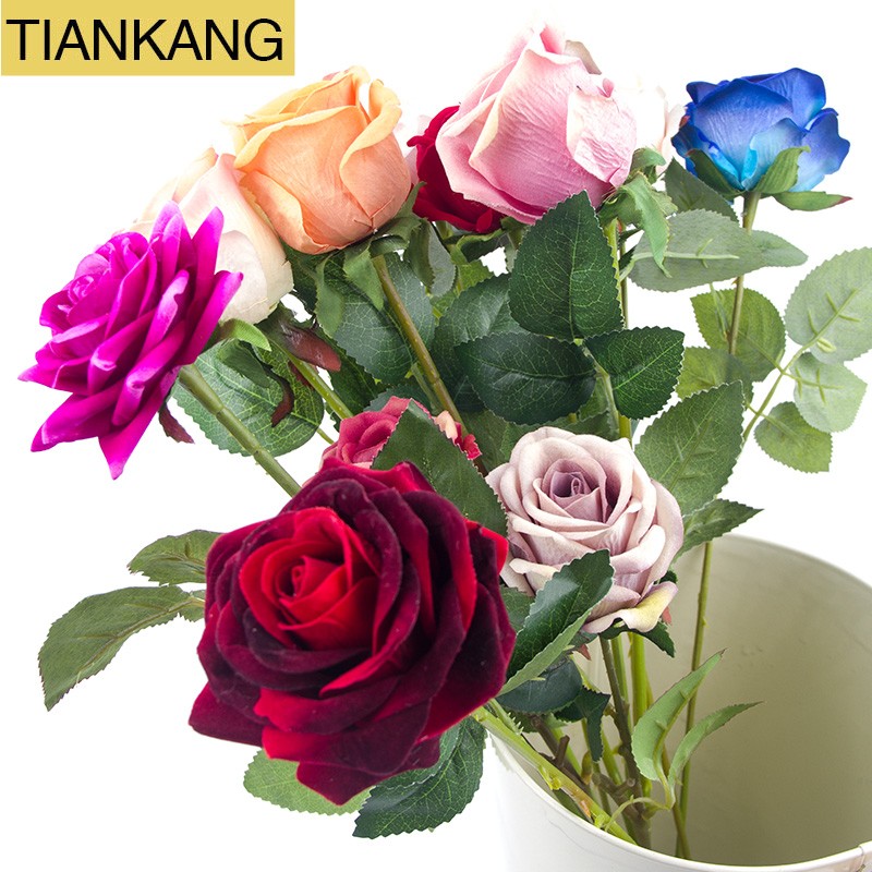 Artificial Rose Supplier - Large Dried Rose Decoration