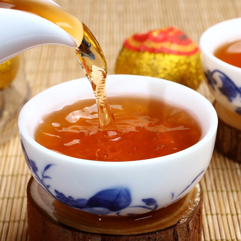 Green Mandarin Tea Supplier - Organic Fermented Tea Ball