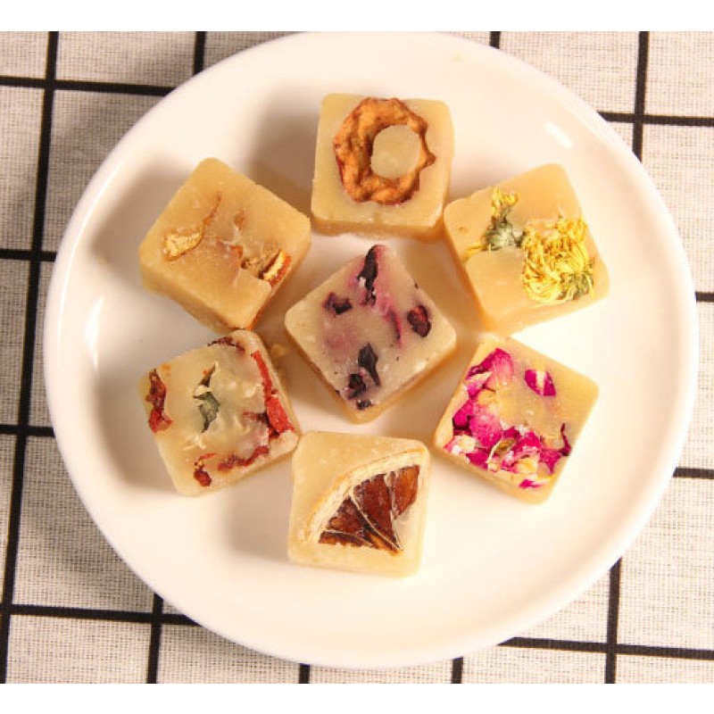 Lemon Rose Tea Manufacturer - Yellow Rock Sugar Cubes