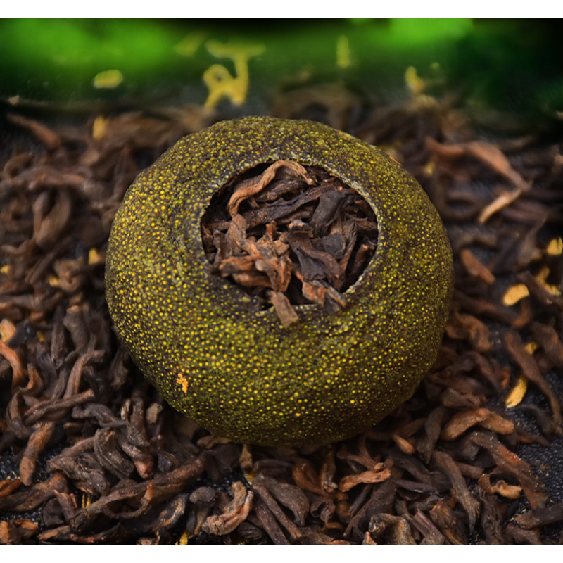 Green Citrus Puer Tea Supplier - Gift Box Loose Packaging