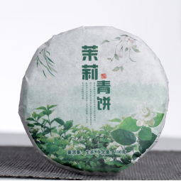 Puer Tea Cake Supplier - 100g Jasmine Compressed