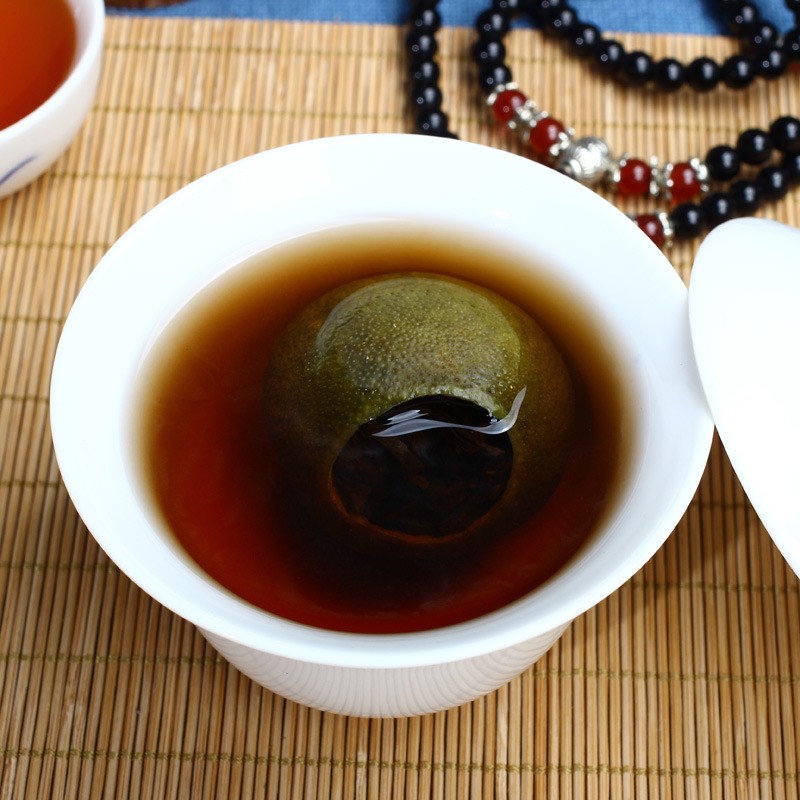 Green Mandarin Tea Supplier - Organic Fermented Tea Ball