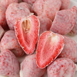 Freeze-Dried Strawberry Manufacturer - Chocolate Coated Snack
