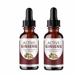 OEM/ODM Korean Red Panax Ginseng Extract Liquid Drops Organic Ginseng Root Drops Immune Support Vegan Ginseng Drops