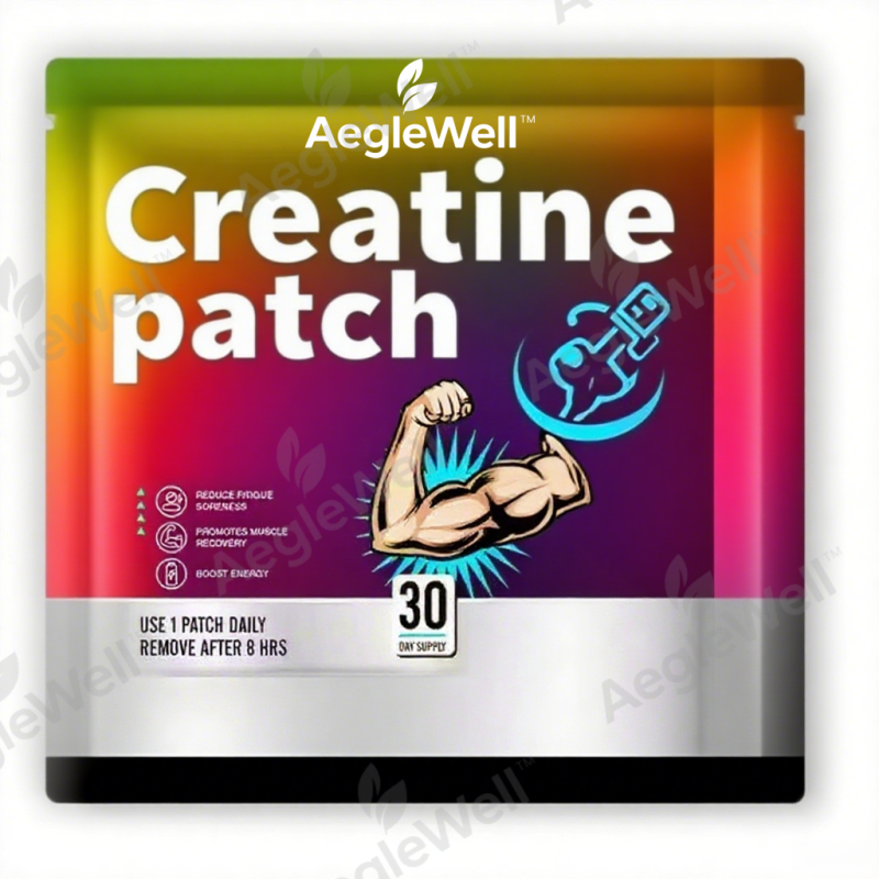AegleWell Private Label Creatine Monohydrate Patch Boost Energy Levels and Reduce Fatigue Creatine Patches