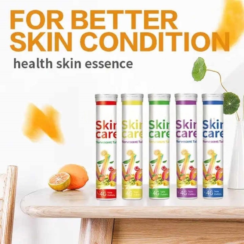 OEM Effervescent Tablets Vitamin C Effervescent Tablets Skin Whitening Multivitamin Effervescent Tablet