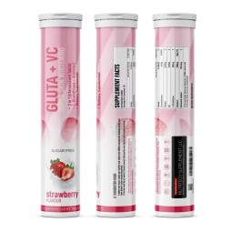 Private Label Support Glutathione and Vitamin C Effervescent Tablets Skin Whitening for Antioxidant Dietary Supplement Drink