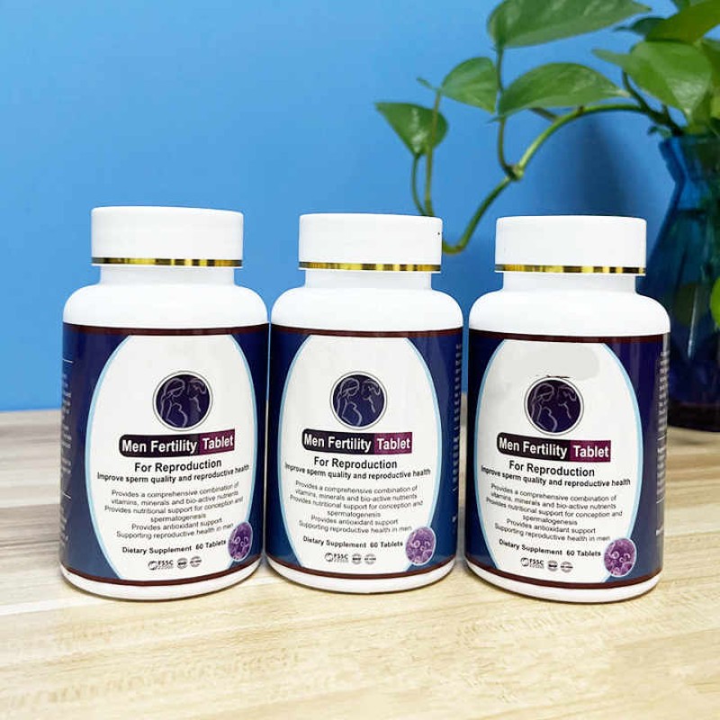 Wholesale Price Private Label Men Fertility Tablet Fertility Tablet for Men