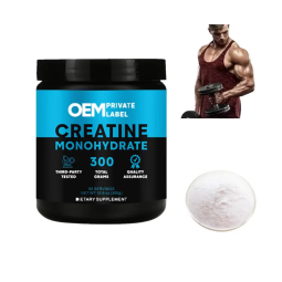 Factory OEM Private Labels 250g Creatine Monohydrate Powder 500g 300g 200 Mesh Pure Creatine Powder