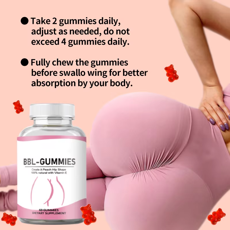 Aeglewell Low Moq Oem/Odm Women Bbl-gummies Buttock Enhancement Hip Enlargement Gummies Bbl Gummies Not for Pregnant Women