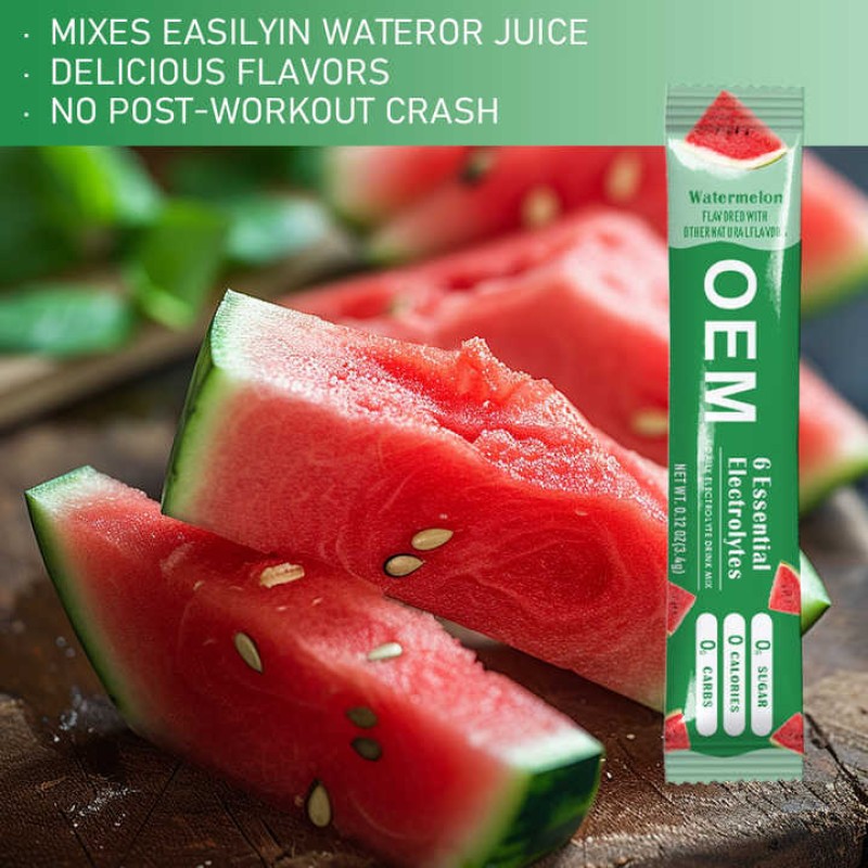 Factory Supply 6 Essential Electrolytes Powder Providing Energy Vegan Reduce Tiredness Electrolyte Powder