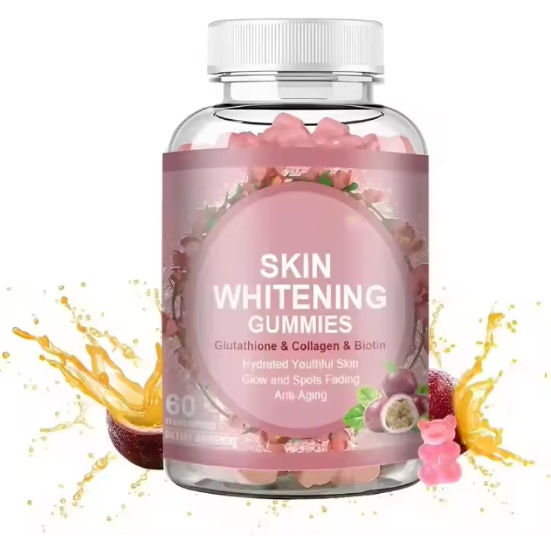Skin Whitening Gummies L-Glutathione Hyaluronic Acid Gummies Collagen Gummies