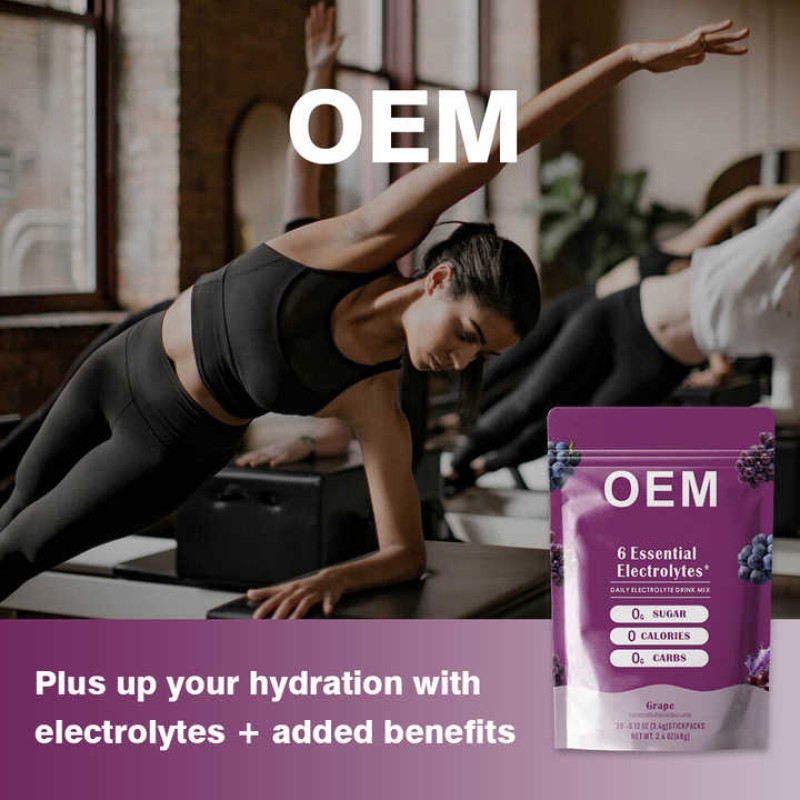 Hot Selling Electrolytes Powder Sugar Free Essential Electrolyte Powder Keto-Friendly for Travel, Gym, and Everyday Refreshment