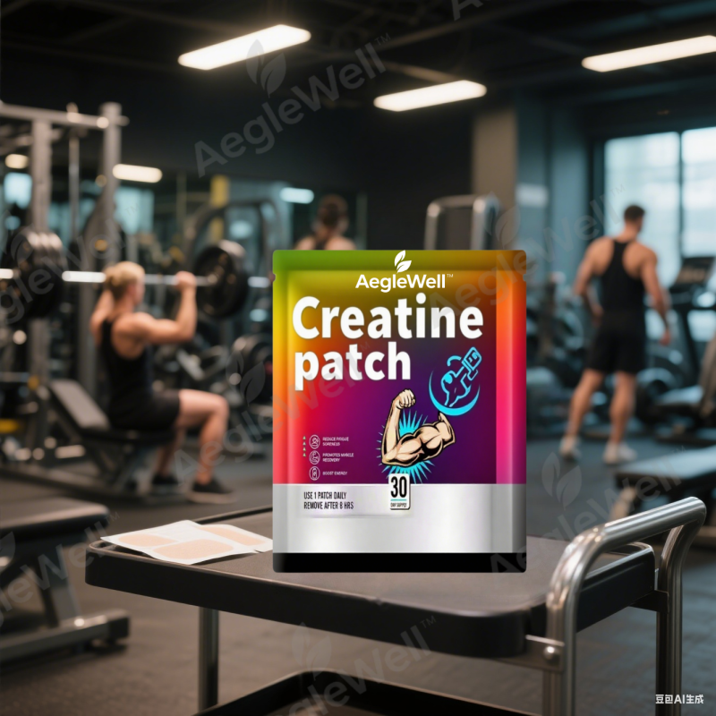 AegleWell Private Label Creatine Monohydrate Patch Boost Energy Levels and Reduce Fatigue Creatine Patches
