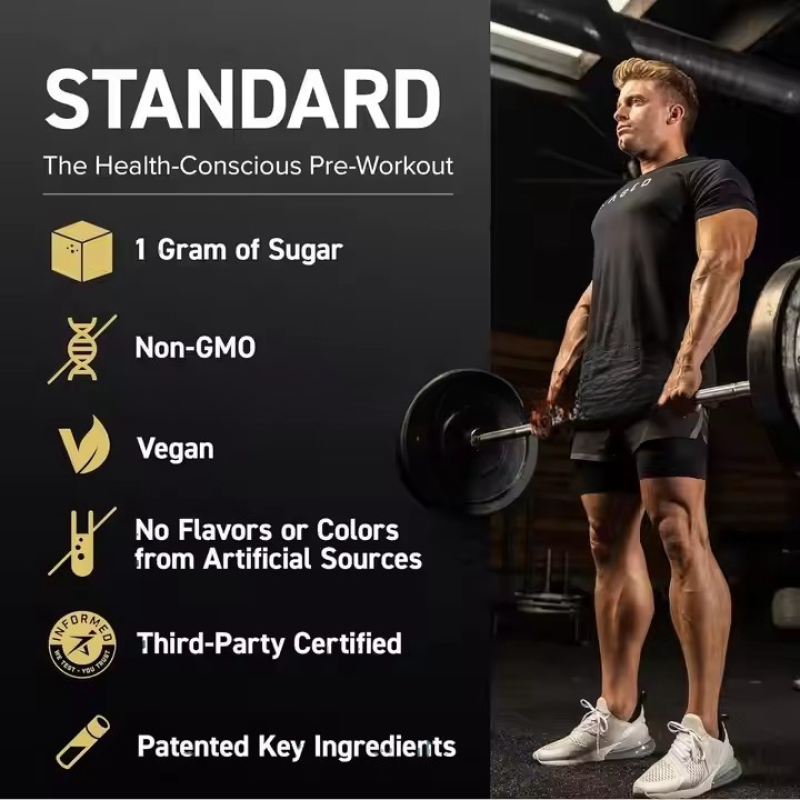 Supply Pre Workout Powder Energy Focus Pre Workout Supplement Friendly Preworkout for Men & Women