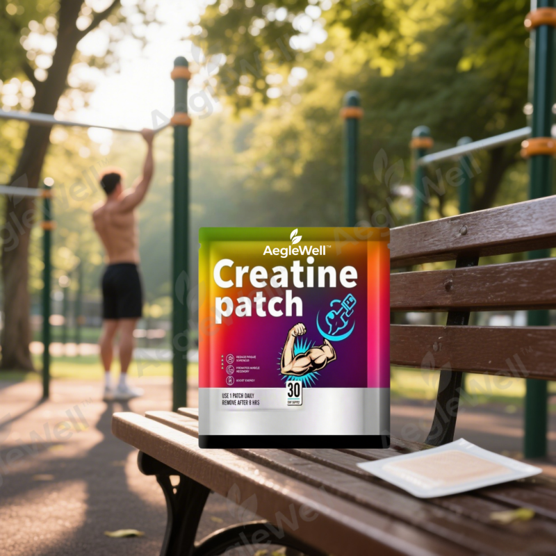 AegleWell Private Label Creatine Monohydrate Patch Boost Energy Levels and Reduce Fatigue Creatine Patches