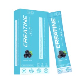 Aeglewell Sulpply OEM  Creatine Jelly Sticks Blue Berry Pre Workout Creatine Jelly Creatine Konjac Jelly