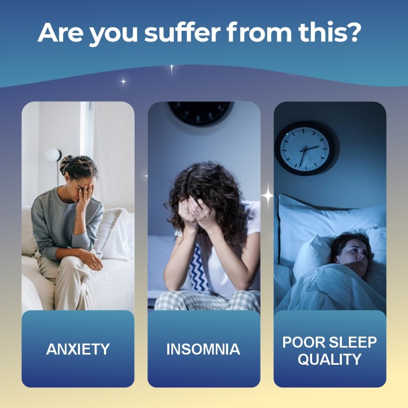 Hot Sale  Natural Sleep Aid 5HTP Jelly Stick Sleep Support Gaba ACID Jelly Stick Stress Relief Sleep Aid Jelly Stick