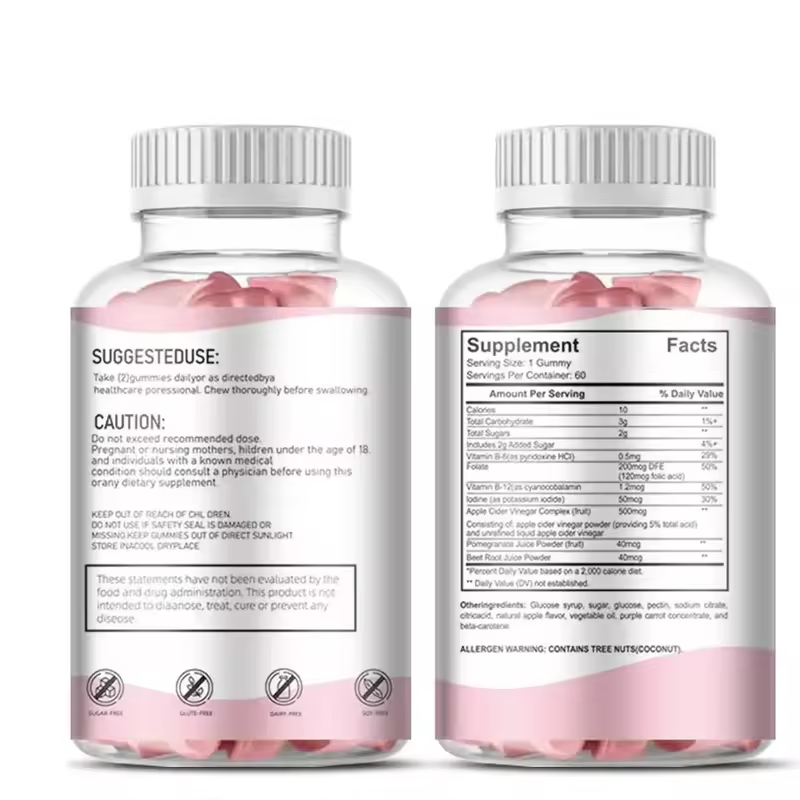 Aeglewell Low Moq Oem/Odm Women Bbl-gummies Buttock Enhancement Hip Enlargement Gummies Bbl Gummies Not for Pregnant Women