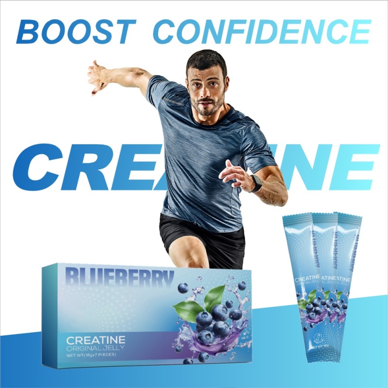 OEM Creatine Monohydrate Jelly Sticks Wholesale Pre Workout Energy boost Health Supplements