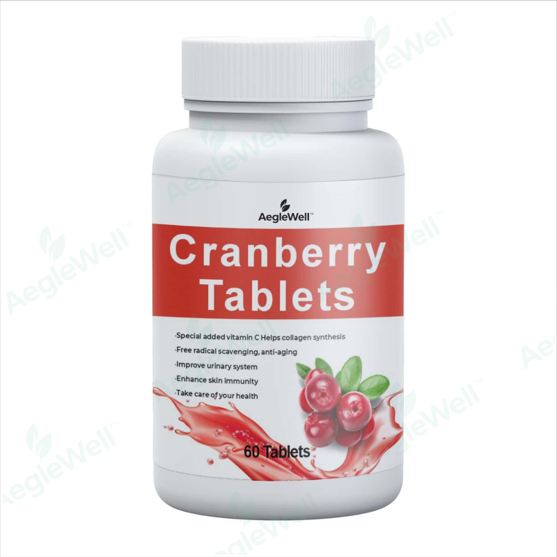 For Wins Town Women's Cranberry Extract Tablets Healthy Support Supplement for Adults Not for Pregnant Women