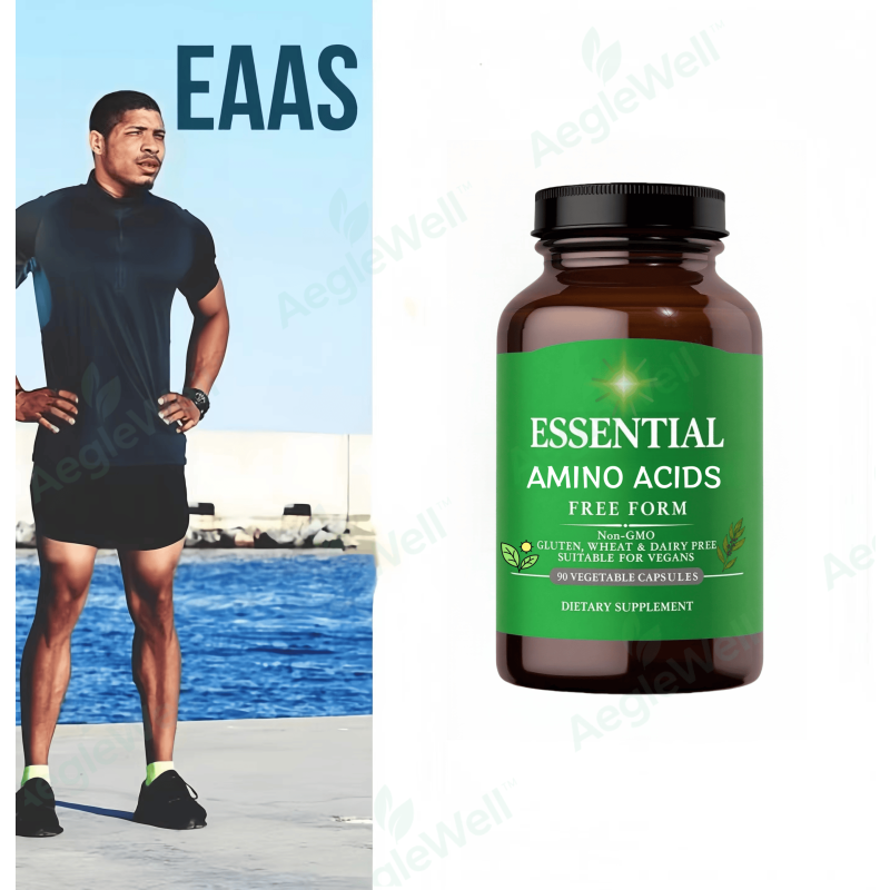 Private Label Sports Nutrition Essential Branched-chain Amino Acid Capsules After Exercise Supplement to Restore Muscle