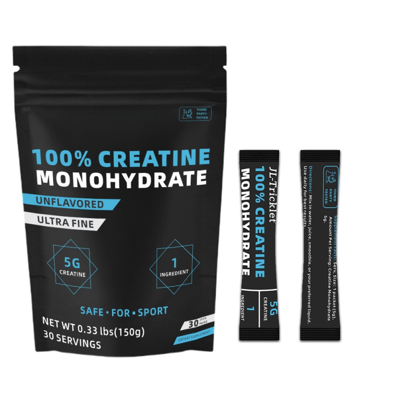 Private Package Pre Workout Creatine Monohydrate Powder 300g Muscle Building Energy Supplement Helps Support Explosive Energy