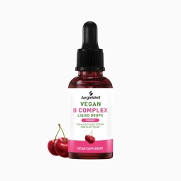AegleWell Private Label  Vegan B Complex Liquid Drops High Absorption Supplement Increase Energy&Focus,Support Brain Health