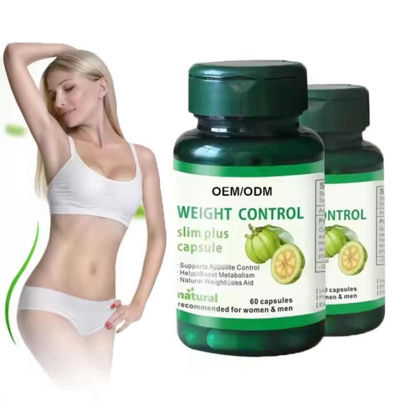Natural Weight Control Supplement Capsules Green Coffee Bean and Garcinia Cambogia Capsules
