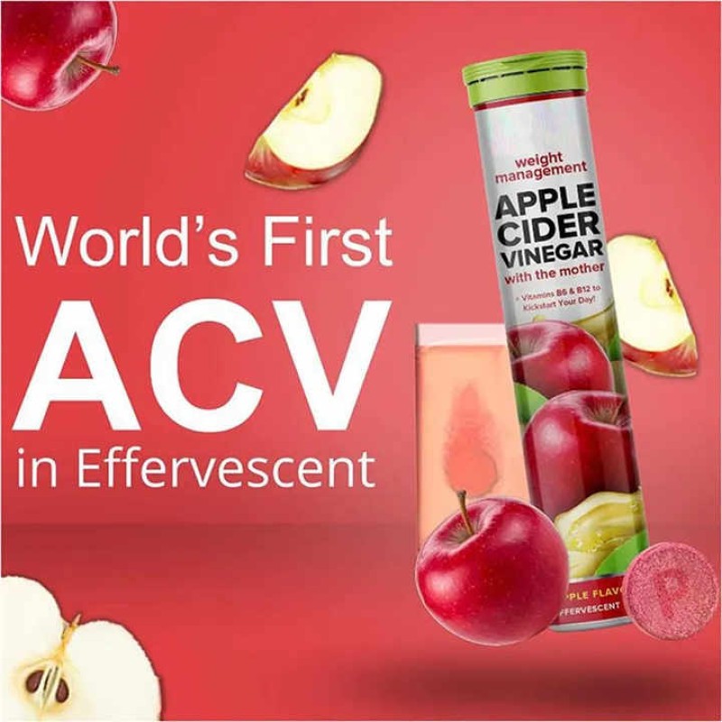 Private Label Organic Vegan Apple Vinegar Effervescent Tablets High Quality Apple Cider Vinegar Effervescent Tablet