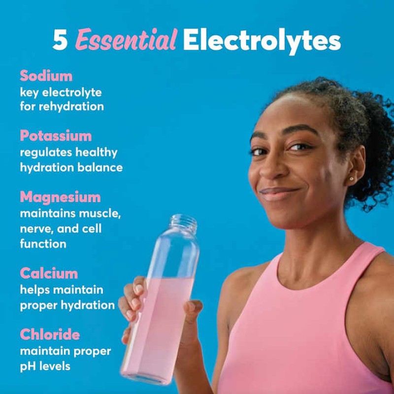 Private Label Energy Supplement Effervescent Tablets Drink Vitamins and Electrolyte Rich Multiple Fruit Flavors for Adults