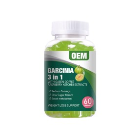 Support OEM Private Label Garcinia Gummies Fat Burner Soft Candy with Multiple Shapes and Flavors