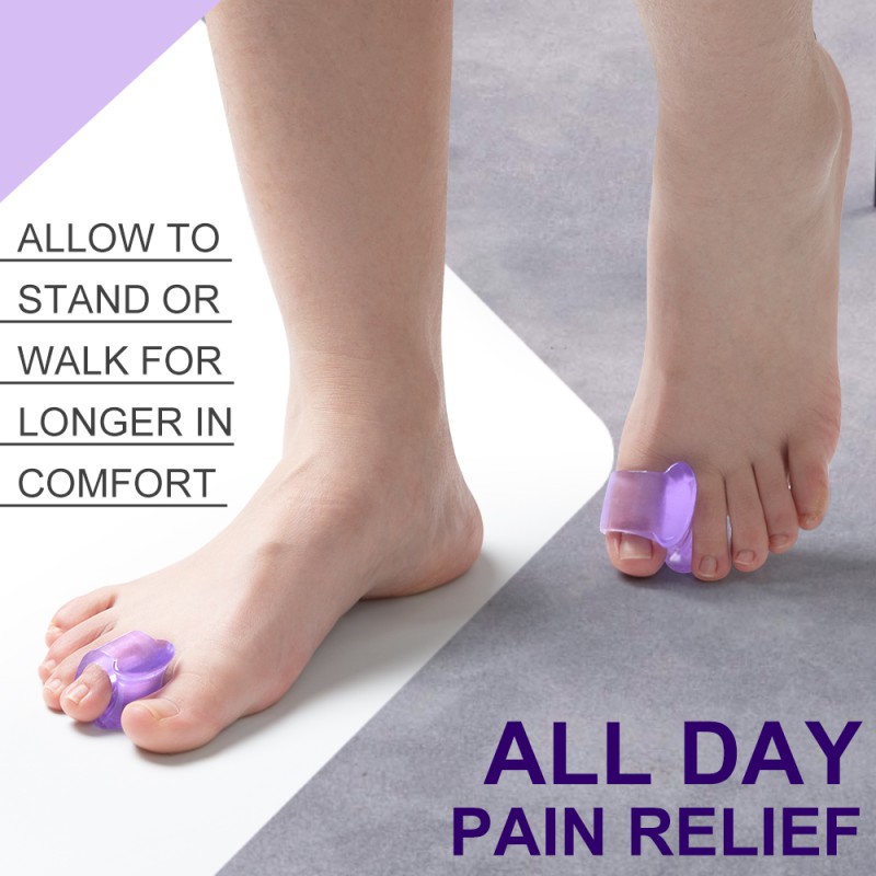 Purple Toe Separator Supplier - Bunion Corns Foot Care