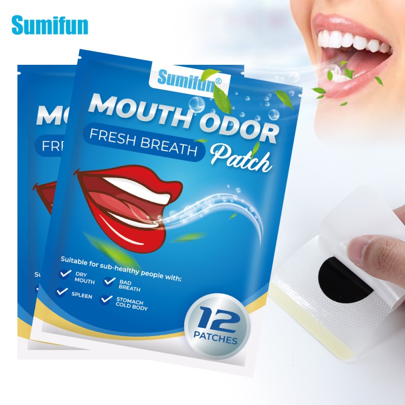 Mouth Freshener Patches Manufacturer - 12 Pieces Vitamin E