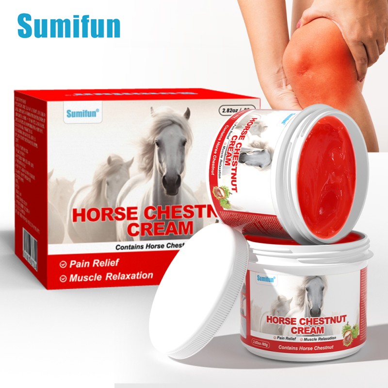 Muscle Massage Cream Supplier - 80g Red Fitness Relaxation