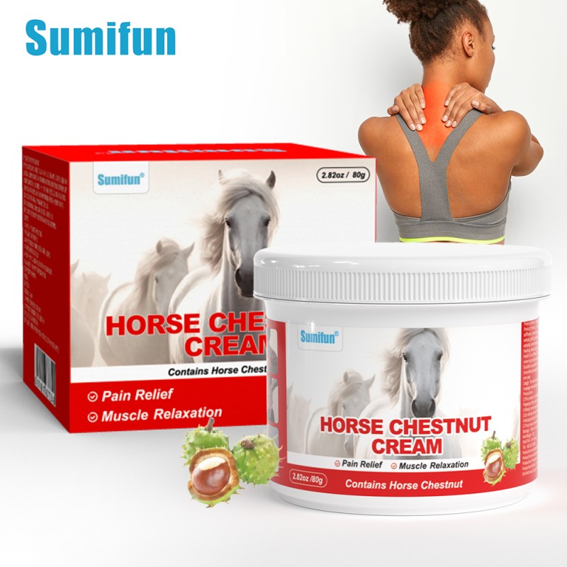 Muscle Massage Cream Supplier - 80g Red Fitness Relaxation