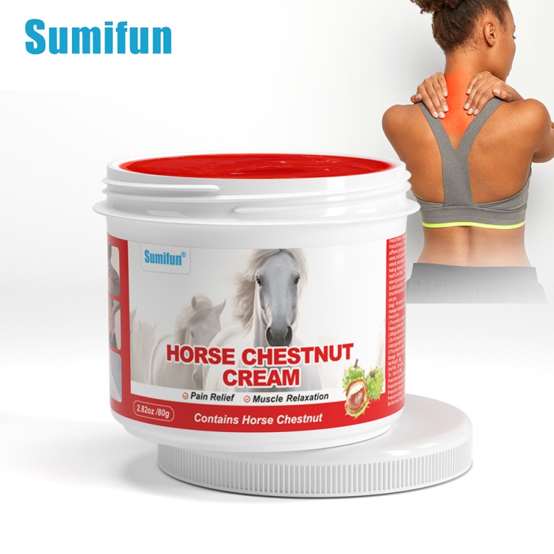 Muscle Massage Cream Supplier - 80g Red Fitness Relaxation