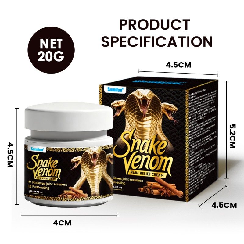 Joint Relief Cream Factory - 20g Herbal Shoulder Neck